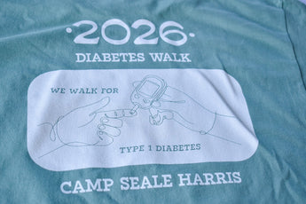 2026 Seafoam Green Diabetes Walk T-Shirt